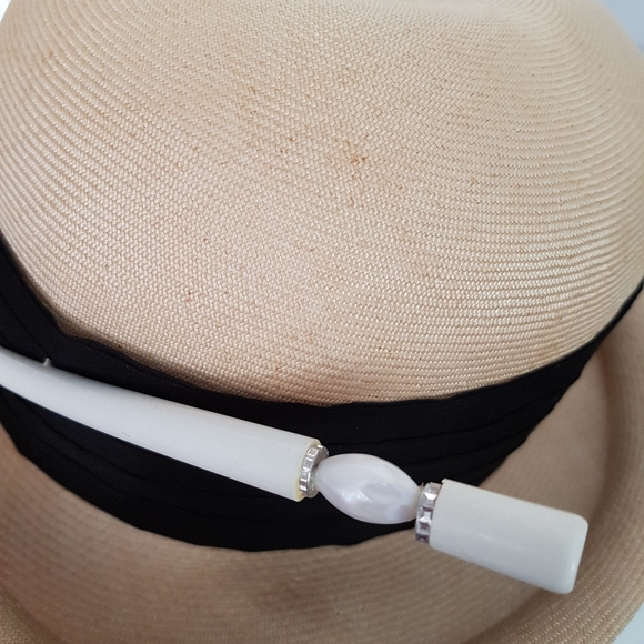 Vintage Nadelle Woven Hat 1950-60 - Picture 9 of 11